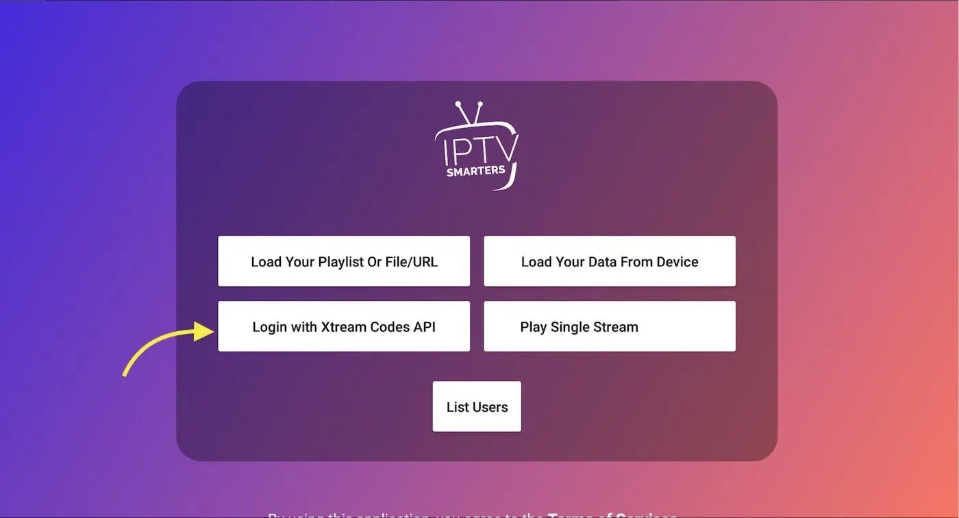 Smarters Iptv Pro Application Interface